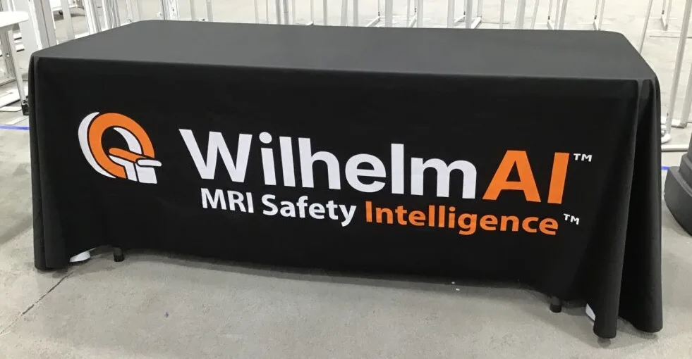 WilhelmAI exhibit installed at the show
