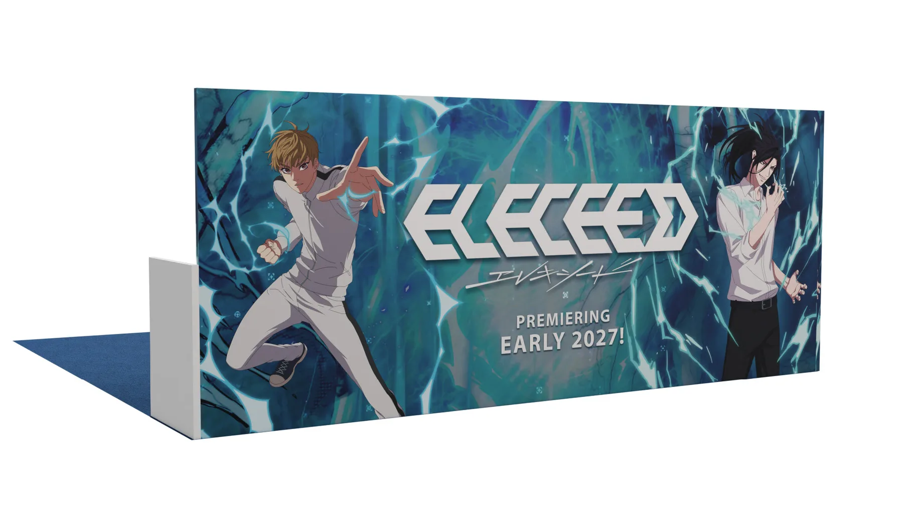 TOKYOPOP / Eleceed exhibit concept rendering