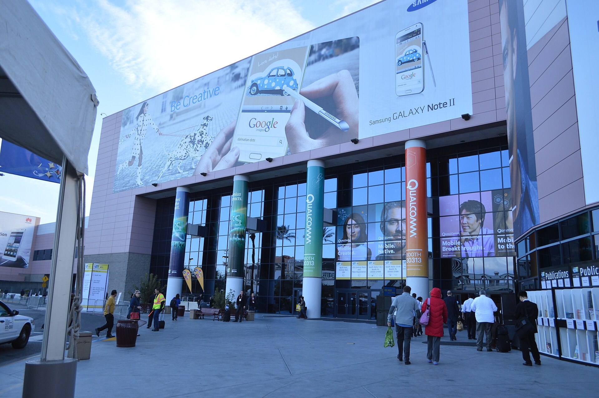 CES entrance at the Las Vegas Convention Center